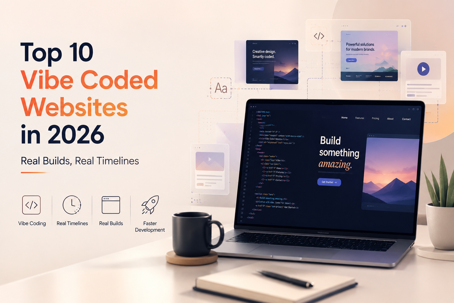 Top 10 Vibe Coded Websites in 2026 – Real Builds, Real Timelines
