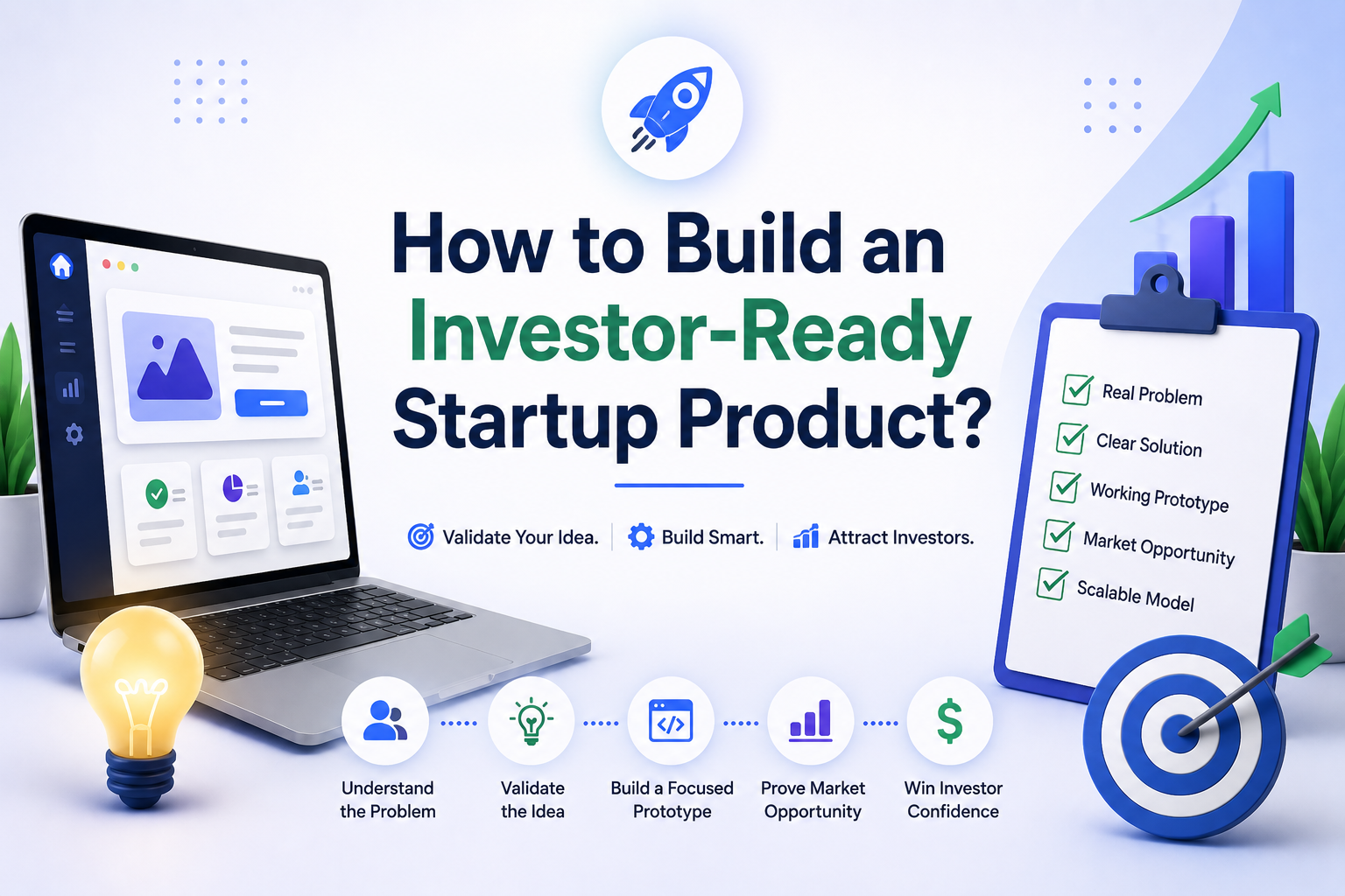 How to Build an Investor-Ready Startup Product? (Step By Step)