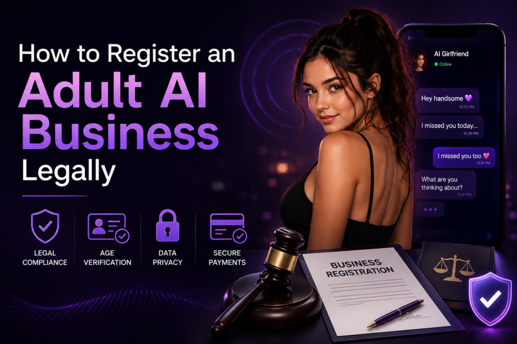 How To Register An Adult AI Business Legally? 