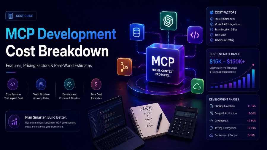 MCP Development Cost – Complete Breakdown by Type, Use Case & Real Pricing