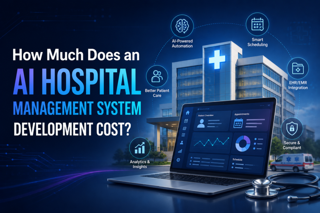 How Much Does an AI Hospital Management System Development Cost