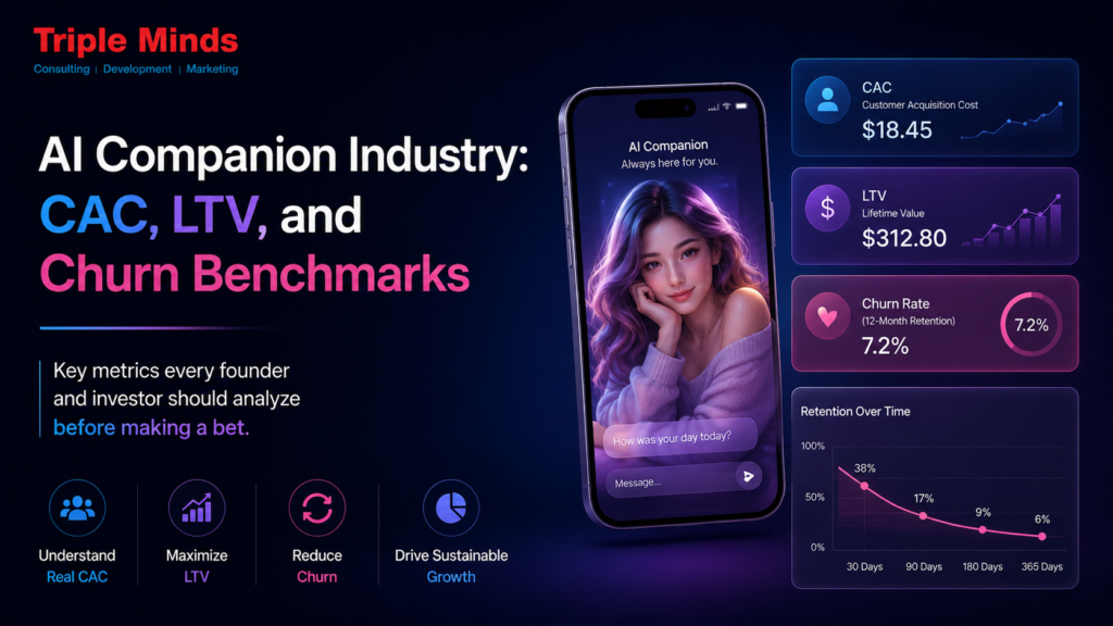 AI Companion Industry: CAC, LTV, and Churn Benchmarks